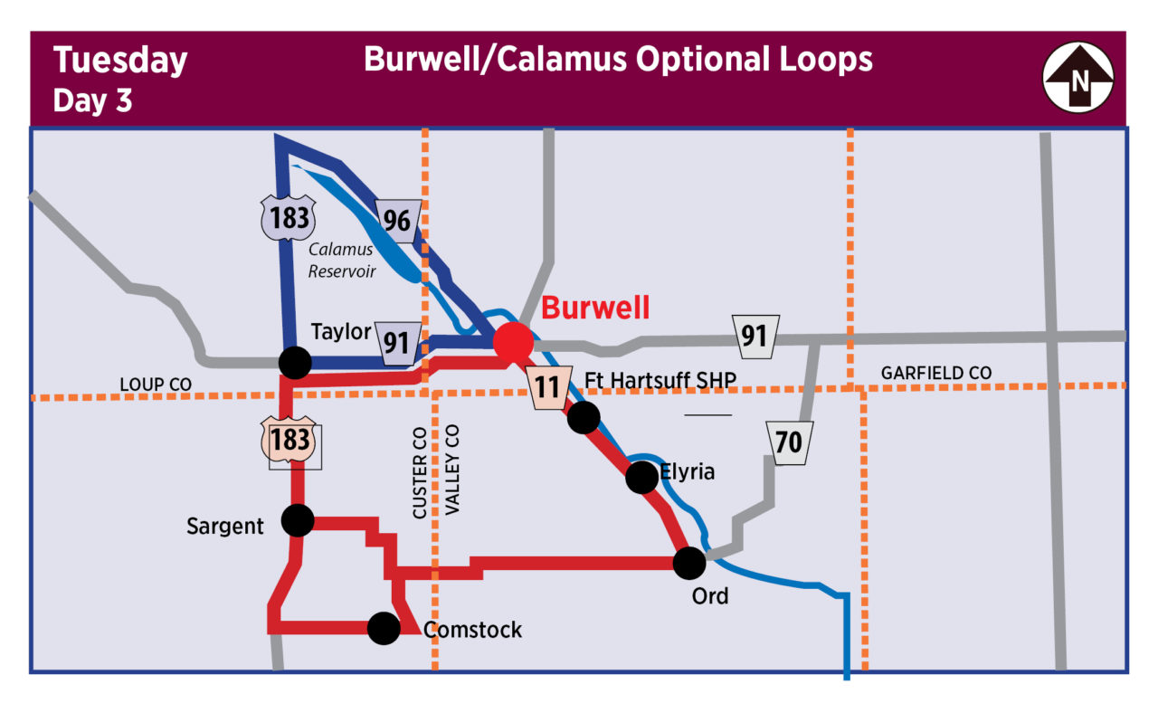 BRAN42 Route BRAN Bicycle Ride Across Nebraska